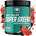 6AM Run | Super Greens Pulver | Superfood Pulver | Nahrungsergänzungsmittel | Gemüse Pulver | Pulver Getränkemischung | Nährstoffdichtes Pulver | Pflanzenhaltiges | Bio-Grünpulver