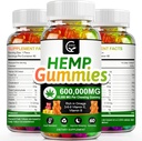 Canapa Gummies Extra Forza, Vegan, Non OGM, Senza glutine