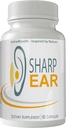 Sharp Ear Complete Tinnitus Relief Supplement, 60 Kapseln, proprietäre Mischung zu reduzieren Ohrring und Unterstützung Optimale Hörfunktion und Klarheit