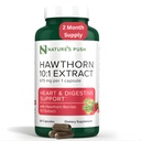 Super Potent Hawthorn Berry 10:1 Extrakt Kapseln für Verdauung Herz Gesundheit und Glycemic Unterstützung - Extra Stärke Hawthorn Berry Kapseln - Non-GMO Gluten Free Vegan GMP USA 2 Monat Versorgung