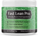 Rize labs Fast Lean Pro Advanced Formula Supplément Hydratation BCAA Drink Capsules dans un pot, facile à scoop et goûts excellents (30 portions)