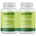 BESTVITE Artemisinin 100mg (240 vegetarische Kapseln) (2-Pack) - keine Stearaten - keine Flow Agenten - Vegan - Glutenfrei - Non GMO