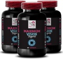 Daily Vision - Eye Vision Supplement - Lens Support, Fokussierung, Crystal Clear Sight, Image Clarity, Clearer Scenes, Pure Perception, Eye Support, Focus Advantage, Vision Strength 3 Bottle 180Caps