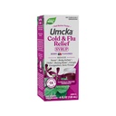 Nature's Way Cold+Flu Relief Syrup, Umcka, Fever*, Sore Throat, Cough, Congestion, Body Aches*, Homöopathic, Phenylephrine Free, 0.05% Alkohol, Berry Flavored, 4 Fl Oz (Packaging May Vary)