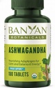 Banyan Botanicals Ashwagandha Tablets – Organic Ashwagandha Root – Herbal Adaptogen für natürliche Energieunterstützung und Stressunterstützung* – 180 Tablets – Non-GMO Sustainable Sourced Vegan