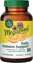 MegaFood Tägliche Immununterstützung - Immununterstützungsergänzung mit Vitamin C, Vitamin D, Zink, Astragalus Wurzel, und mehr - Vitamine für Frauen und Männer - Non-GMO - Made without 9 Food Allergens - 60 Tabs