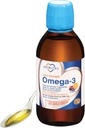 Ultra Strength Liquid Omega-3 + Vitamin D3, Fish Oil Supplements 4.500mg Omega-3 Meeresöl aus Fischöl und Calamarin, 2.130mg DHA und EPA, + 1.000 IU Vitamin D3-6.8 fl oz