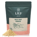 Lily of the Valley Maca Root Powder - Great Superfood for Breakfast, Smoothies & Baking - Premium Grade - Gelatinized for Easy Digestion - Vegan & Gluten-Free - Verpackt in wiederverschließbaren Beutel (8oz, 226g)