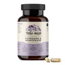 TERRA ORIGIN Multi-Symptom Menopause Ergänzungen für Frauen | Menopause Unterstützung für Nachtschwärme, Hot Flashes & Mood Swings | DIM, Black Cohosh, Dong Quai, Chaste Tree Berry | 60 Kapseln