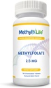 L-Methylfolat 2.5 - L-5-MTHF als Magnafolate-C (2.500 mcg pro Tablette) - [90 Kautabletten]