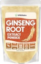 XPRS Nutra Ginseng Wurzel-Extrakt-Pulver - Ginseng Pulver unterstützt kognitive Funktion, körperliche Leistung und Immunsystem - Vegan Friendly Panax Ginseng in Pulverform (16 Unze)