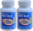Lactase Enzym 360 Caplets Generic Lactaid Original Strength