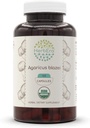 HerbEra Agaricus Blazei USDA Organic 120 Kapseln | Natürliche Kräuterergänzung | Certified Organic Vegetarian Capsules and Organic Agaricus Blazei (Agaricus blazei murill) Getrocknete Pilze (120 Kapseln)