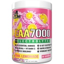 Évlution Nutrition EAA7000 + Electrolytes - Poudre avant et après l'entraînement - Muscle Building + Supplément de récupération - 7g AAE + 5g BCAA + 6 électrolytes clés - Hydratation rapide - 30 portions - Cimonade rose