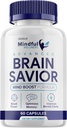 Mindfull Wellness Advanced Brain Savior Capsules Pillen, Mindfull Wellness Brain Savior Mind Boost Ergänzung für Kognition und Fokus, Gehirn Savior von Mindful Welness Brain Pill Supplement (60 Kapseln)