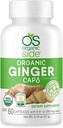 | Bio-Ginger-Kapseln | Verdauungshilfe | USDA Certified Organic, Non-GMO, Vegan | 60 Easy-to-Swallow-Kapseln für natürliches Wellness