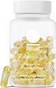 Ritual Omega 3 - Vegan - Science-Backed Dose von DHA & EPA Fettsäuren in 2:1 Ratio, Bioverfügbar, Gehirn- und Herzgesundheitsunterstützung, Minimal Burp-Back, Sustainable Sourced Microalgae, 30 Tage Versorgung