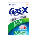 Dulcolax Overnight Relief Laxative Tablets, Bisacodyl 5 mg, 50 Count & Gas-X Extra Strength Kaubare Gas Relief Tabletten, Simethicone 125 mg, Kirsche Flavor - 18 Count Bundle