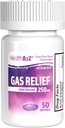 HealthA2Z® Gasentlastung Simethicone 250mg | Schnelle Gasentlastung | Relieve Symptome Natürlich (50 Softgels (Pack von 1))
