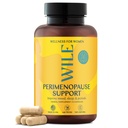 WILE Menopause und Perimenopause Ergänzungen für Frauen mit Ashwagandha - Menopausal Symptome Entlastung für Stress, Hot Flashes, Night Sweats - Gesunde Schlaf & Hormon Balance Unterstützung, Vegan, 30 Portionen