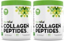 Plantvital Pure Collagen Peptides Powder - 100% Grass gefüttert Collagen Powder - Non-GMO, Paleo Friendly - Auflösen, Unflavored, Made in USA. 40 Portionen 400g - Paket von 2
