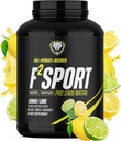 6AM Exécuter F2 Sport Pro Carburant d'Endurance – Cluster Dextrin® Carb Matrix avec électrolytes pour la course, l'entraînement et la récupération (50 portions, citron Lime)