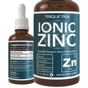 Ionic Liquid Zinc – 8 Monate Versorgung, Einstellbare Dosierung für Erwachsene – Hohe Absorption, Vegan, Glasflasche – Unterstützt Immunsystem, Gehirn & Schilddrüse Gesundheit – Essential Mineral Supplement (2 oz)