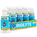 BIOLYTE Elektrolyt-Getränk - IV in einem Flaschenelektrolyt-Getränk für schnelle Hydration - Tropical, 12-Pack