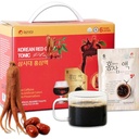 SamSiDae Korean Red Ginseng Tonic – 6-jährige Grown Roots mit Jujube & Cornus Fruit Extract – Koffeinfreie Kräuterergänzung – Unterstützt Energie und Immune Gesundheit – 20 bequeme tägliche Pouches