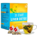 Aromlife 21 Day Milk Thistle Liver Detox Tee, für Leberreinigung und Unterstützung Pflege, Milchdistle Tee mit hohem Inhalt Milchdistel Leber Detox von Milchdistel Seed und Licorice Root