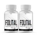 Folital neue erweiterte Formel Ergänzung - 2 Packungen 60 Tage Versorgung
