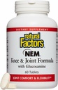 Natürliche Faktoren, NEM Knie & Gemeinsame Formel, fördert Flexibilität und Komfort, 60 Tabletten
