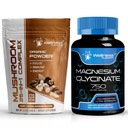 WELLNESS LABSRX Pilzpulver 2000mg - Magnesium Glycinat Kapseln - 750mg