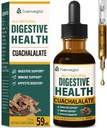 Cuachalalate Verdauungstropfen: Kräuterergänzung w/Licorice Root, Dandelion, Clove, Cancerina, & Kalawalla Extrakte für Upset Stomach Relief, Magengesundheit und Immunsystem Unterstützung. 2oz