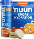 Nuun Sport: Elektrolyt Trinktabletten, Orange, 10 Count (Pack von 4)