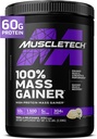 MuscleTech High Protein Maß Gainer für Männer und Frauen - Protein Pulver Shakes für Gewichtszunahme, Muskelaufbau und Erholung mit Kreatin Monohydrat - Vanilla Milkshake, 5.15 Pfund