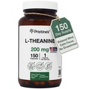 PRISTINE's L Theanine Sleep Quality Support Amino Acid Supplement - 200MG 150 Day Supply - Relaxation & Mood Support Capsules - Vegan Non-GMO & Gluten Kostenlos