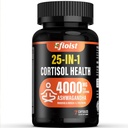 Cortisol Health Supplement, 25-in-1 Cortisol Reducer für Damen und Herren, Cortisol Ergänzungen für mit Ashwagandha, Rhodiola Rosea, L-Theanine, 7 Kapseln
