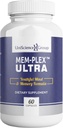 Mem-Plex Ultra, Natural Memory Support Supplement con Phosphatidyl Serine, Bacopa Monniera Extract and Neurofactor Whole Coffee Fruit Extract, 60 Capsule