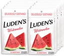 Ludens Wassermelone Throat Drops, Sore Throat Relief, 25 Count (Pack von 12)