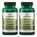 Swanson Full Spectrum Boswellia & Curcumin Natural Wellness Formula - (60 Kapseln) (2 Packung)