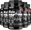 rize labs - männliche extra Kapseln - Leistungsergänzung für Männer, maximale Stärke Unterstützung, Ultra reine Pillen, Non-GMO Vegan Ergänzung Erweiterte Formel (300 Kapseln)