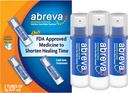 Abreva Docosanol 10% Creme Kalte Sore Behandlung, Fever Blister und kalte Sore Creme - 0,07 Oz Pumpe Flasche x 3