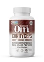 OM MUSHROOM SUPERFOOD Cordyceps Mushroom Capsules Superfood Supplement, 90 Count, 30 Tage, Organic Energy Supplement für Stamina und Endurance