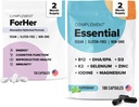 Ergänzung für Ihre essentielle Multivitamin Bundle System (60 Servierungen) Hormon Balance für Frauen, Langlebigkeit, Energie, Immun- und Gehirngesundheit