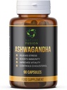 Nature Fusion | Ashwagandha Kapseln 500mg - 90 Count | Unterstützt gesunden Schlaf, erhöht Immunität und liefert gesunde Reaktion auf Stress