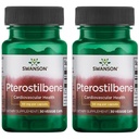 Swanson Pterostilbene 50 mg 30 gélules (2 boîtes)