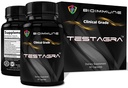 TESTAGRA Testosteron-Booster für Männer. 10X Konzentriert- 90 Kapseln - Erhöhe Lean Muscle Energy Drive Stärke. Saw Palmetto, Tribulus, Tongkat Ali, Horny Goat Weed, Zink