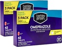 berkley jensen Omeprazole 20 mg Delayed Release Tabletten - Sodbrennen Medizin- Säure Reducer Pillen - Treats Frequent Sodbrennen - 3 x 14-Day Kurse, 42 Count (Pack von 2)