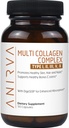 Multi Collagen Complex - Typ I, II, III, V, X - Kollagenergänzung für Anti-Aging, Gesunde Gelenke, Haar, Haut und Nägel